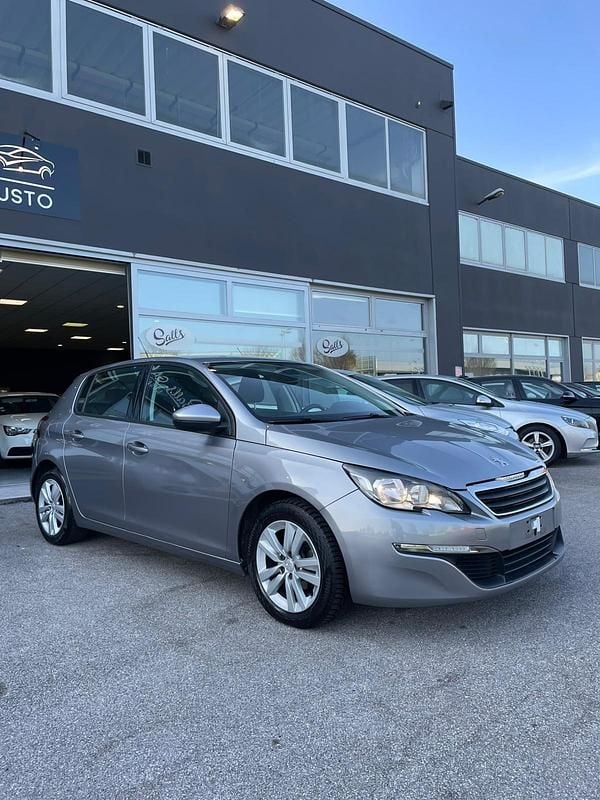 Usata Peugeot 308 81 CV (59 kW) 2014 Argento Berlina
