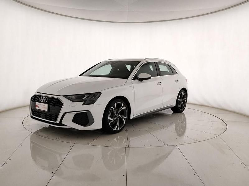 Usata Audi A3 Sportback e-tron S-Line 150 CV (110 kW) 2022 Bianco Utilitaria