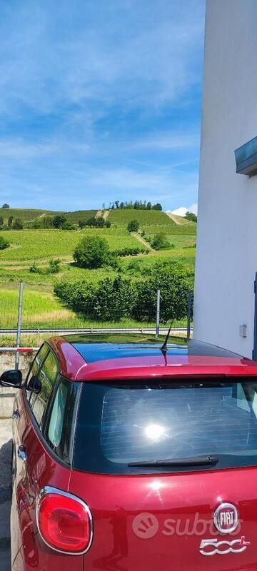 Usata Fiat 500L 85 CV (62 kW) 2014 Rosso Monovolume