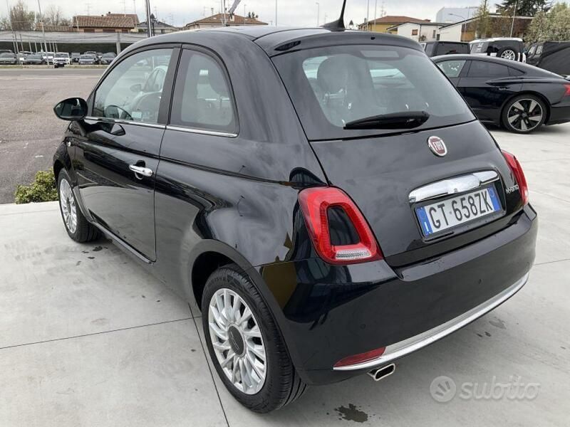 Usata Fiat 500 Dolcevita 69 CV (50 kW) 2024 Nero Utilitaria