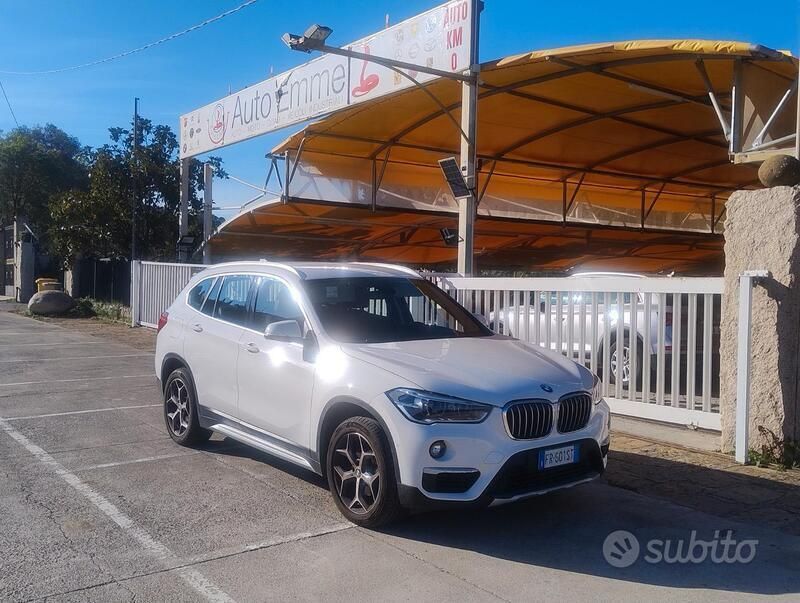 Bianco Usata 2018 BMW X1 SUV | 13.500 € (Buon prezzo) - Immagine 1/4