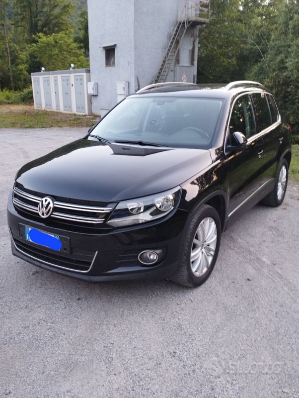 Usata VW Tiguan 140 CV (102 kW) 2012 Nero SUV