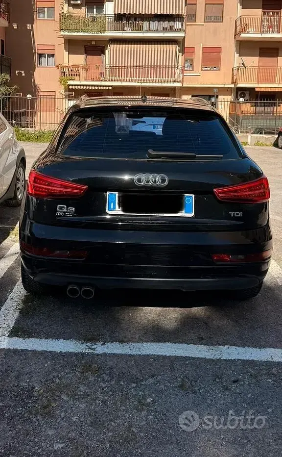 Usata Audi Q3 S-Line 150 CV (110 kW) 2018 Nero SUV