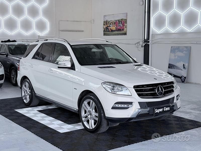 Usata Mercedes ML350 258 CV (189 kW) 2013 Bianco SUV