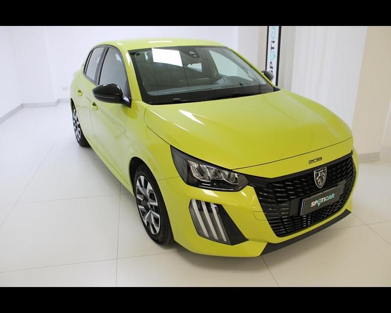 Usata Peugeot 208 Style 101 CV (74 kW) 2025 Giallo Utilitaria
