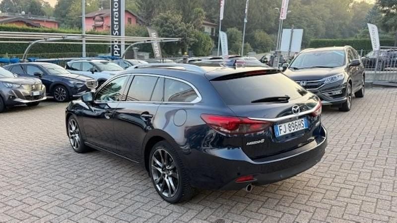 Usata Mazda 6 Exceed 175 CV (128 kW) 2017 Blu Station wagon