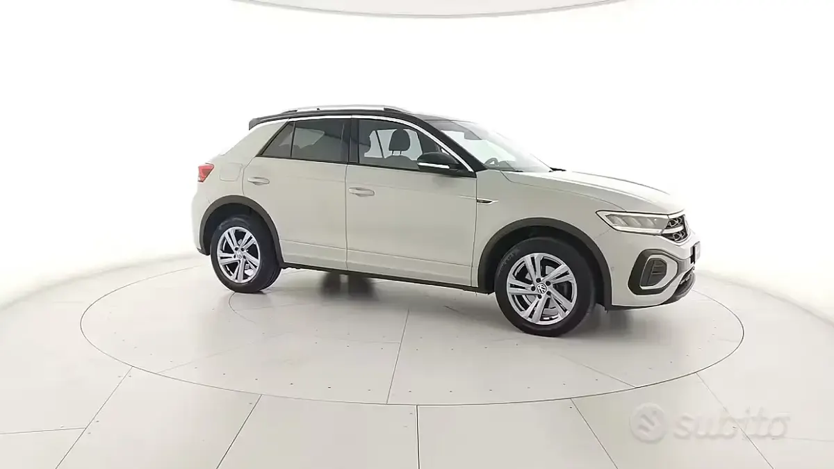 Usata VW T-Roc R 150 CV (110 kW) 2022 Giallo SUV
