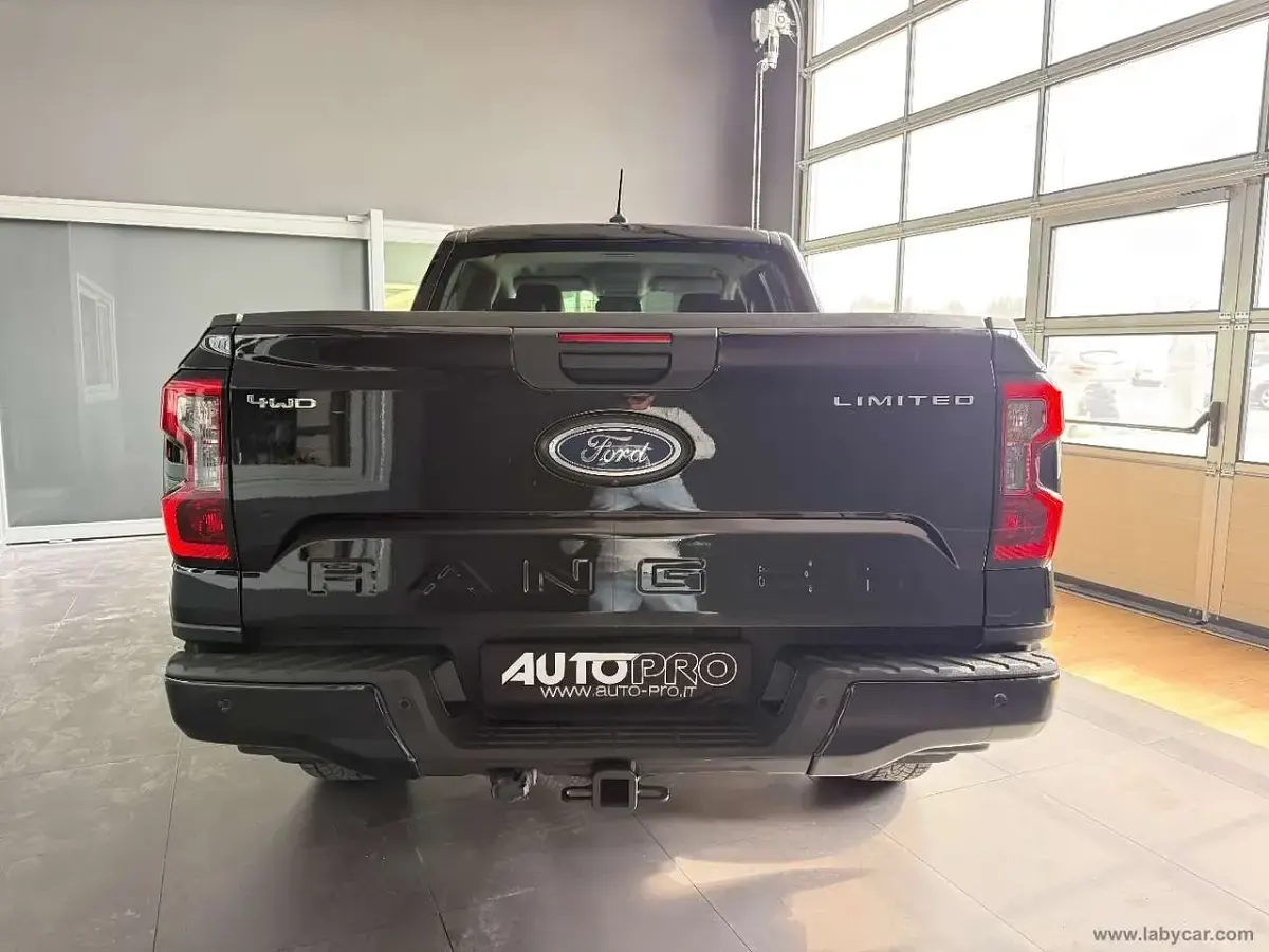 Usata Ford Ranger 204 CV (150 kW) 2023 Nero Pick-up