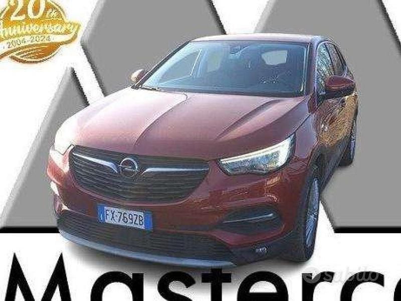 Dark ruby red metallizzato Usata 2019 Opel Grandland X Innovation SUV | 12.500 € (Ottimo prezzo) - Immagine 1/4