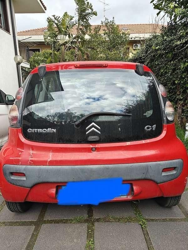 Usata Citroën C1 68 CV (50 kW) 2009 Rosso Utilitaria