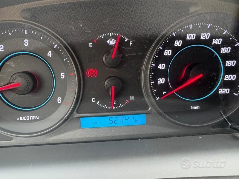 Usata Chevrolet Captiva LT 163 CV (119 kW) 2012 Nero SUV