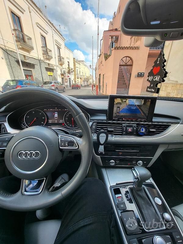 Usata Audi A6 245 CV (180 kW) 2013 Blu Station wagon