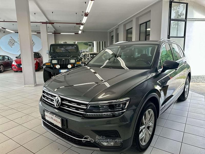 Usata VW Tiguan Advance 150 CV (110 kW) 2019 Grigio SUV