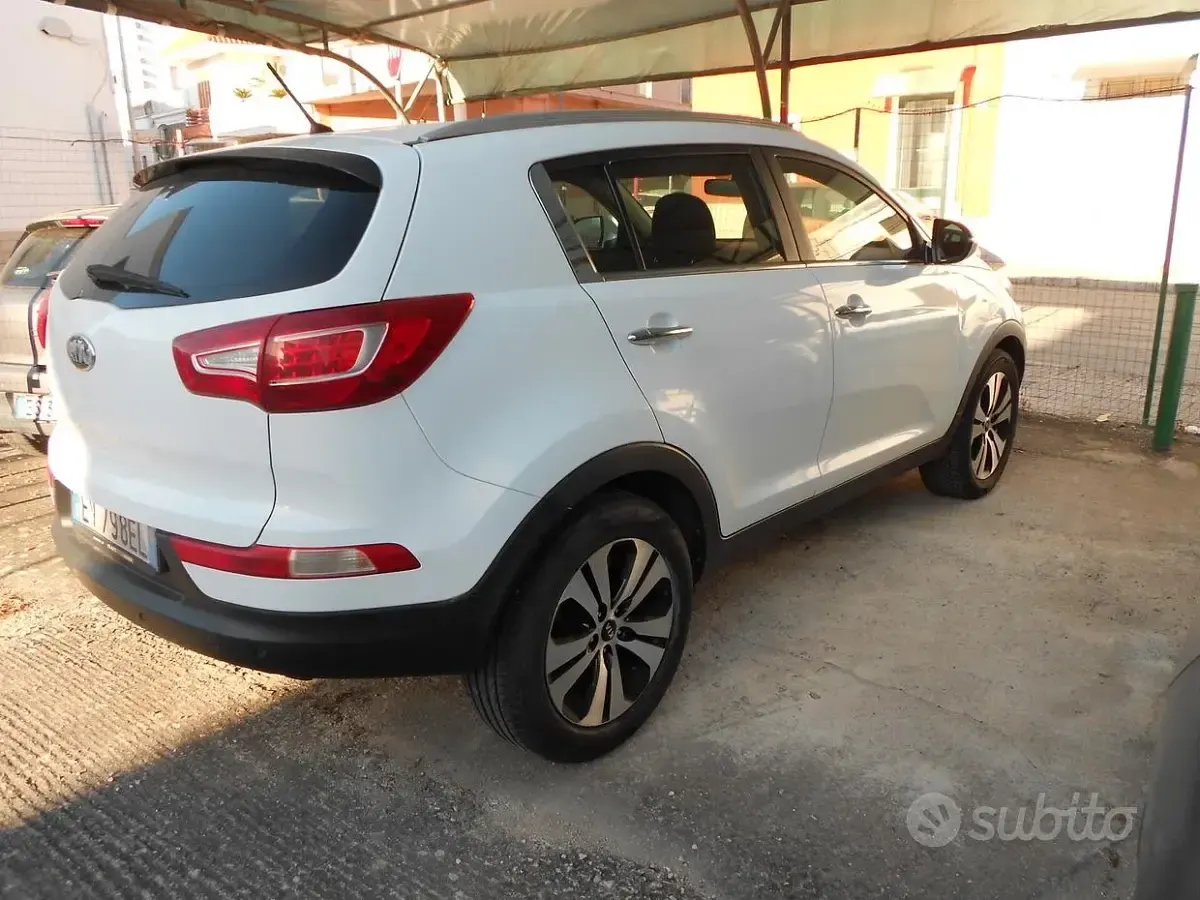 Begagnad Kia Sportage 116 HK (85 kW) 2015 Vit SUV