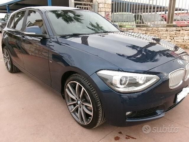 Usata BMW 118 143 CV (105 kW) 2015 Blu/azzurro Utilitaria