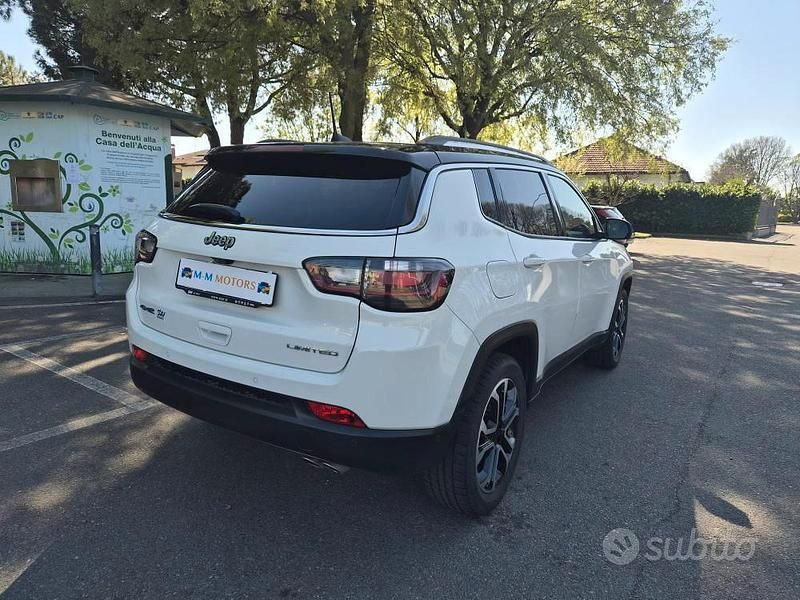 Usata Jeep Compass Limited 131 CV (96 kW) 2021 Bianco SUV