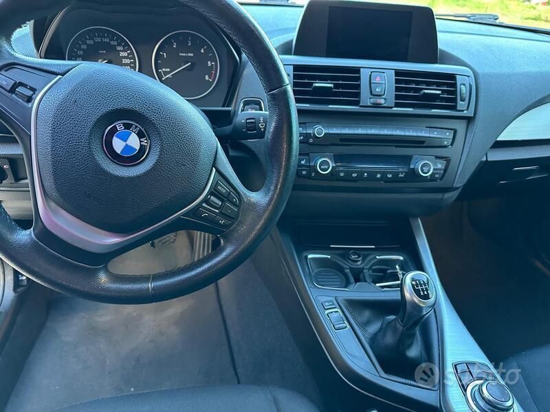 Usata BMW 116 Advantage 2015 Bianco Utilitaria