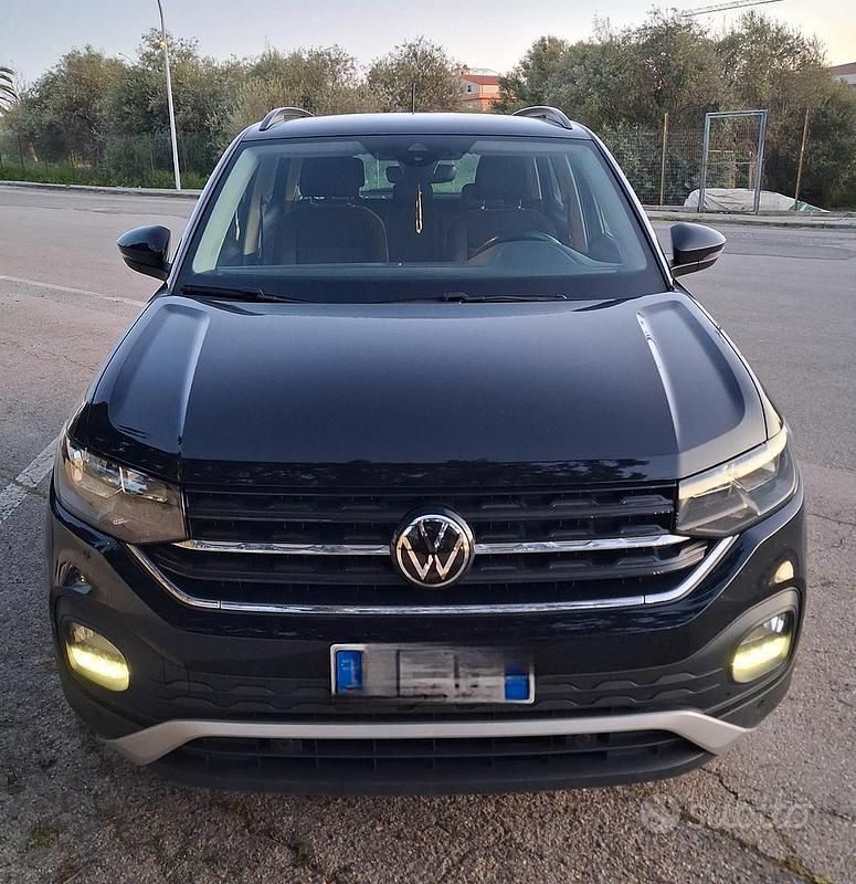 Usata VW T-Cross Style 95 CV (69 kW) 2022 Nero SUV