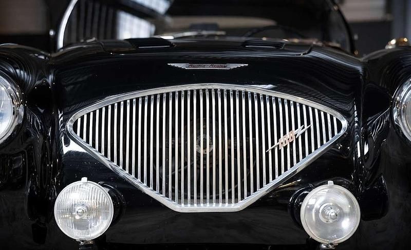 Usata Austin Healey 100 90 CV (66 kW) 1955 Nero Cabrio