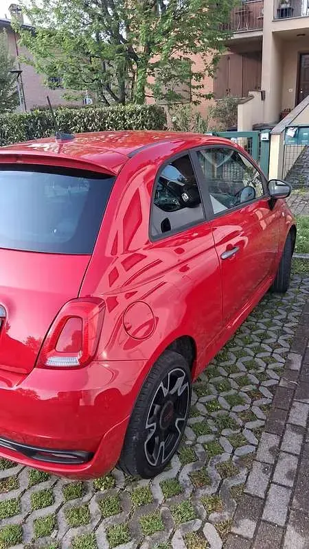 Usata Fiat 500 95 CV (69 kW) 2017 Rosso Utilitaria