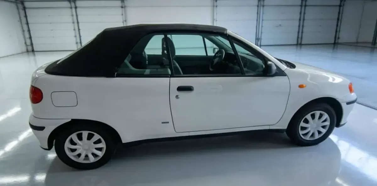 Usata Fiat Punto Cabriolet S 60 CV (44 kW) 1997 Bianco Cabrio