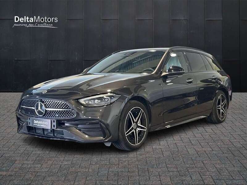 Usata Mercedes C300e AMG Line Premium Plus 197 CV (144 kW) 2024 Grigio scuro metallizzato Station wagon