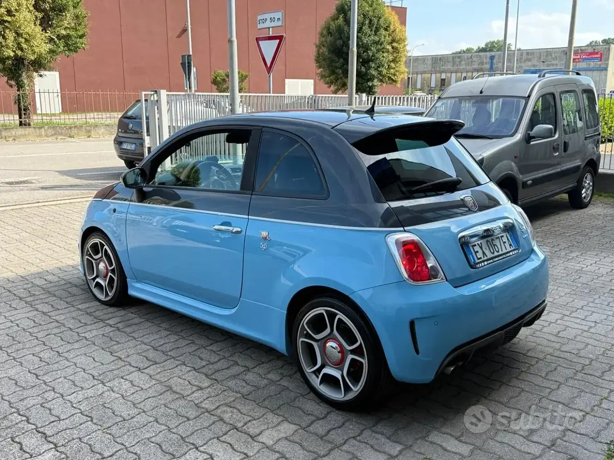 Usata Abarth 595 160 CV (117 kW) 2014 Blu Berlina