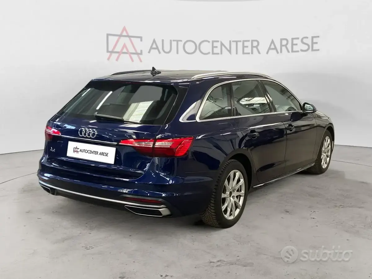 Usata Audi A4 Advanced Plus 163 CV (119 kW) 2021 Blu Station wagon
