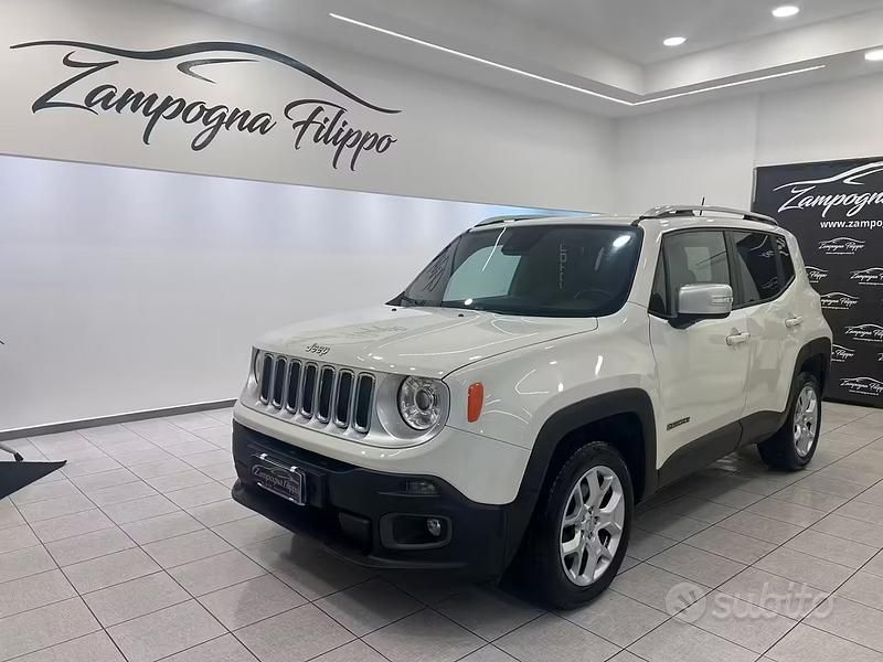 Usata Jeep Renegade Limited 140 CV (102 kW) 2016 Bianco SUV