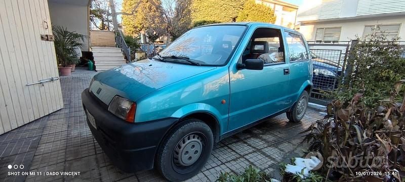 Usata Fiat 500 Young 39 CV (28 kW) 1998 Blu Berlina