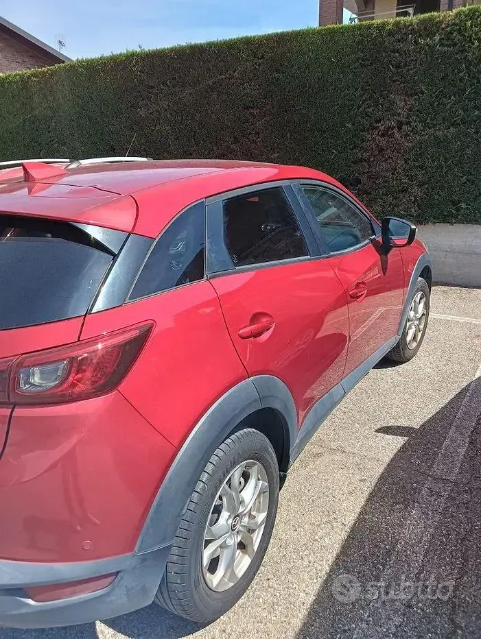 Usata Mazda CX-3 Evolve 105 CV (77 kW) 2015 Rosso SUV