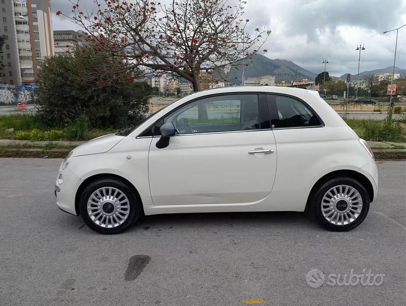 Usata Fiat 500 Lounge 69 CV (50 kW) 2014 Bianco Berlina