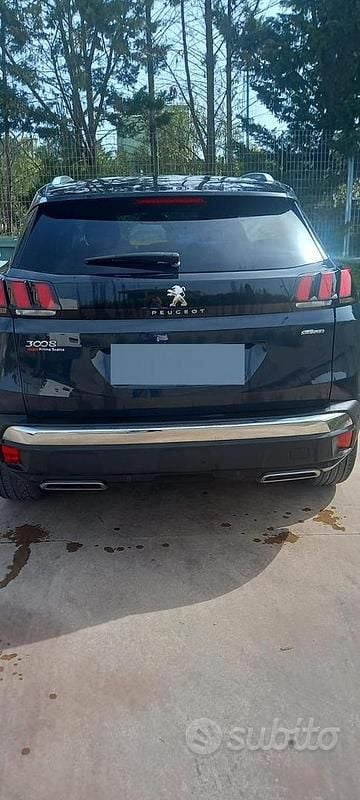 Usata Peugeot 3008 GT-line 2017 Blu SUV