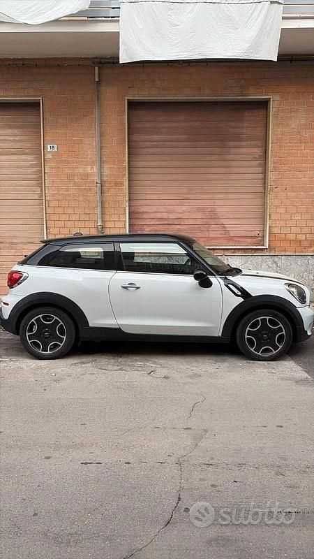 Usata Mini Paceman 112 CV (82 kW) 2013 Bianco Utilitaria