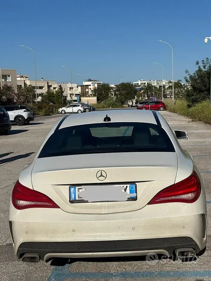 Usata Mercedes CLA220 Premium 177 CV (130 kW) 2014 Bianco Berlina