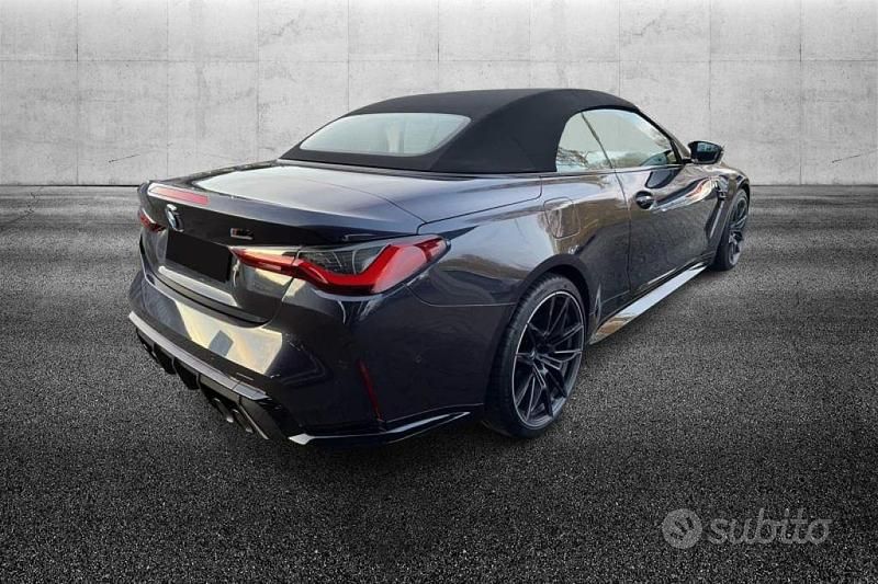 Usata BMW M4 Cabriolet Competition Edition 510 CV (375 kW) 2021 Blu metallizzato Cabrio