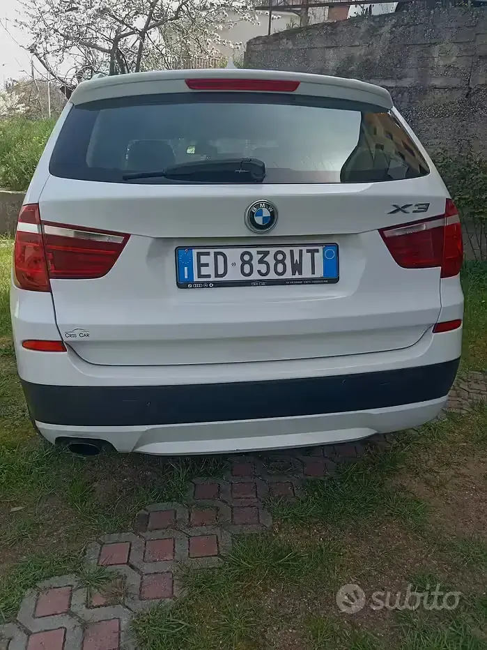 Usata BMW X3 184 CV (135 kW) 2011 Bianco SUV