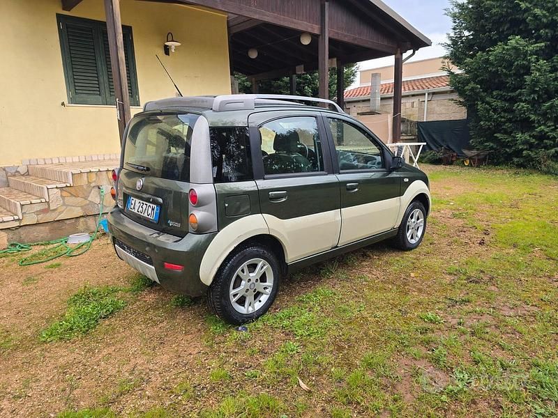 Usata Fiat Panda Cross 77 CV (56 kW) 2010 Verde Utilitaria