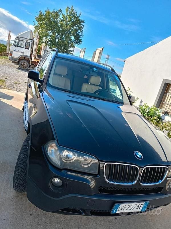 Usata BMW X3 177 CV (130 kW) 2007 Nero SUV