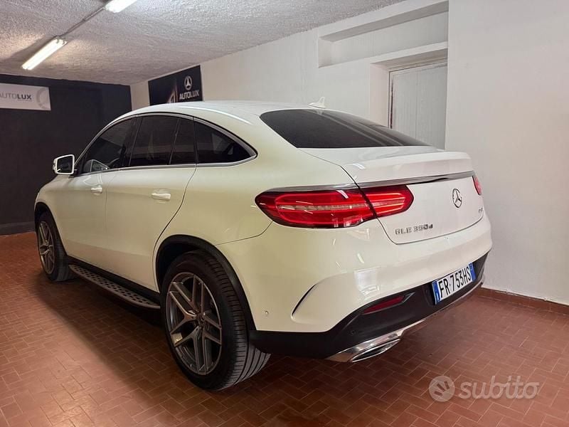 Usata Mercedes GLE350 Premium Plus 351 CV (258 kW) 2018 Bianco Coupé