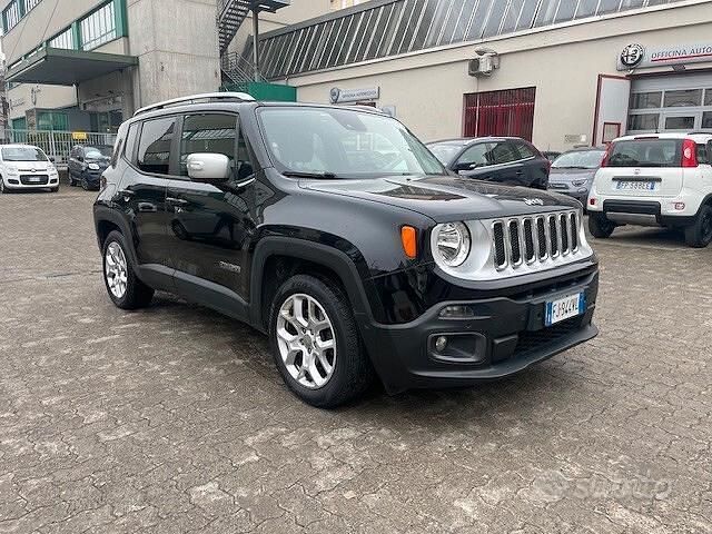 Usata Jeep Renegade Limited 140 CV (102 kW) 2017 Nero SUV