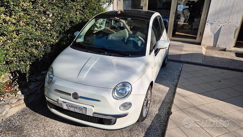 Usata Fiat 500 Lounge 69 CV (50 kW) 2014 Bianco Berlina
