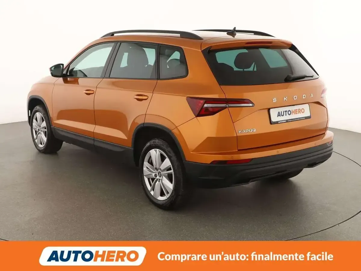 Usata Skoda Karoq Executive 150 CV (110 kW) 2025 Arancione SUV