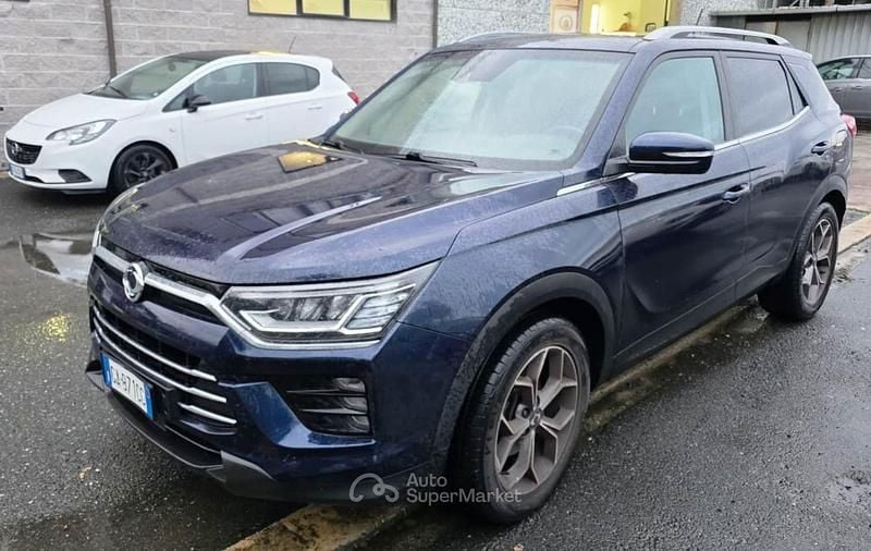 Usata Ssangyong (KGM) Korando 136 CV (100 kW) 2020 Blu SUV