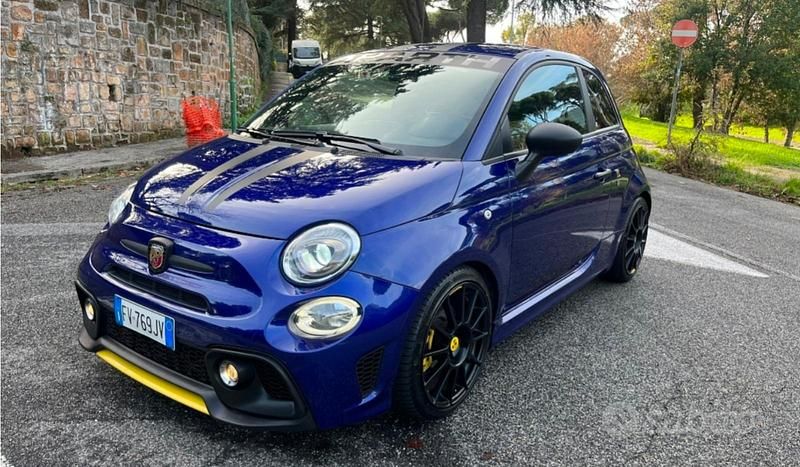 Usata Abarth 595 Turismo 165 CV (121 kW) 2019 Blu Utilitaria