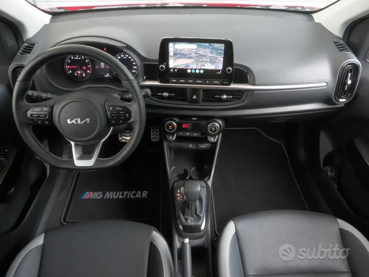 Usata Kia Picanto Comfort 67 CV (49 kW) 2022 Rosso Utilitaria