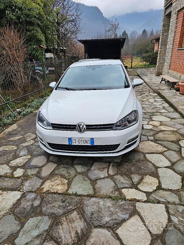 Usata VW Golf VII Highline 150 CV (110 kW) 2013 Bianco Berlina