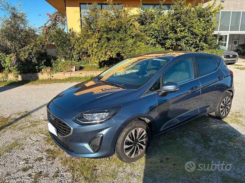 Usata Ford Fiesta Titanium 75 CV (55 kW) 2023 Blu Berlina