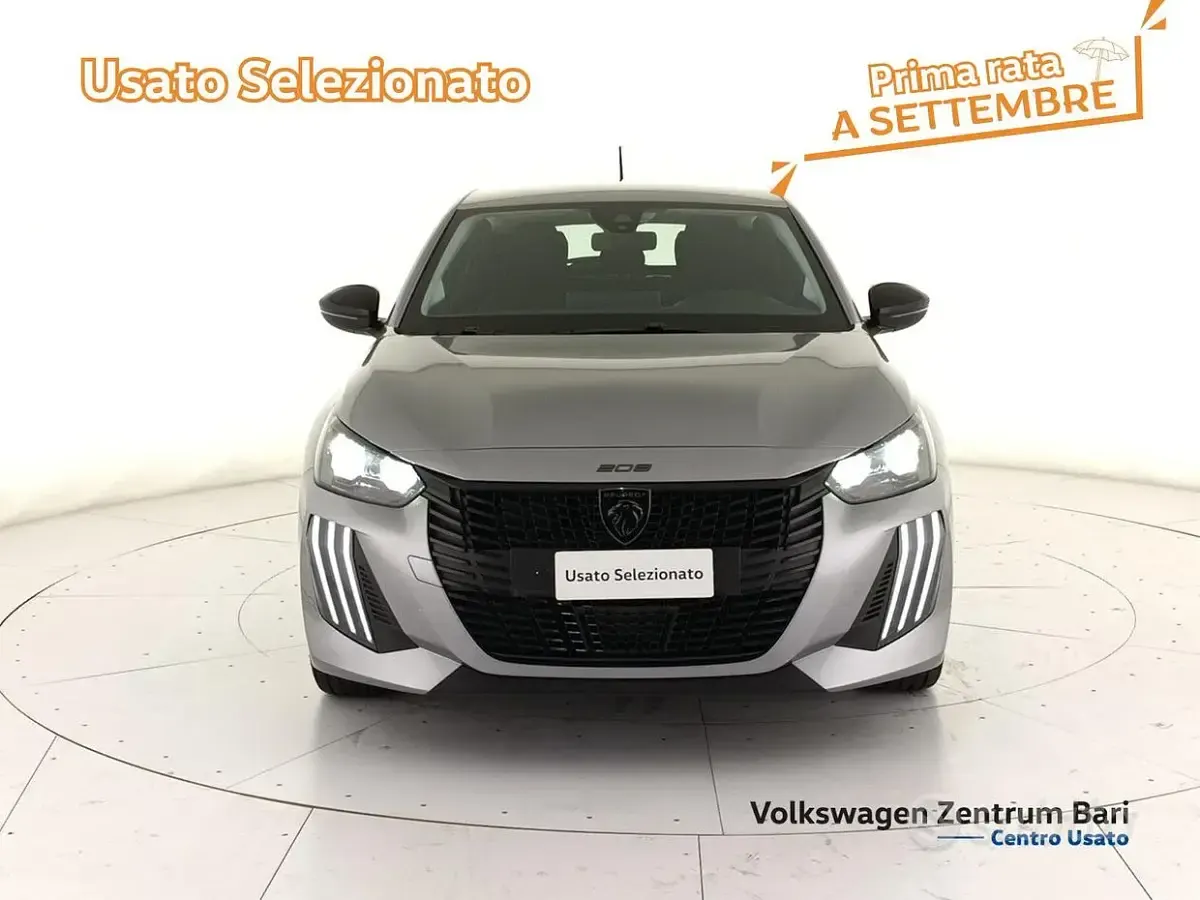 Usata Peugeot 208 Active 75 CV (55 kW) 2024 Grigio Utilitaria