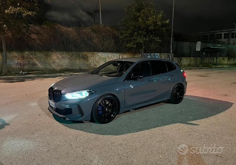Usata BMW 135 Sport Line 306 CV (225 kW) 2020 Grigio Utilitaria